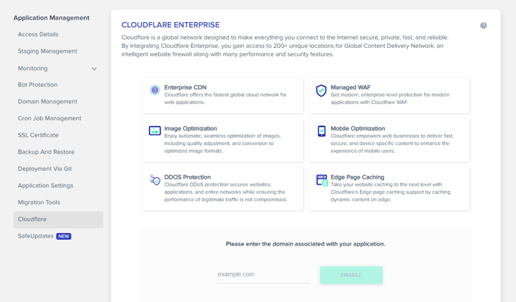 Cloudflare Enterprise CDN