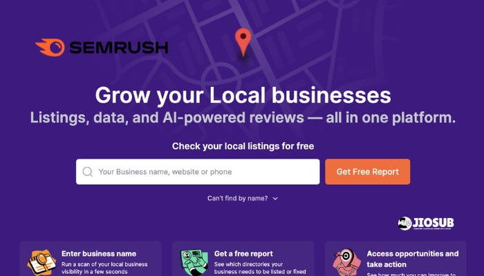 Setting Up Your Semrush Local Account