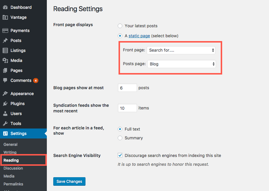 Setting Up Your WordPress Blog