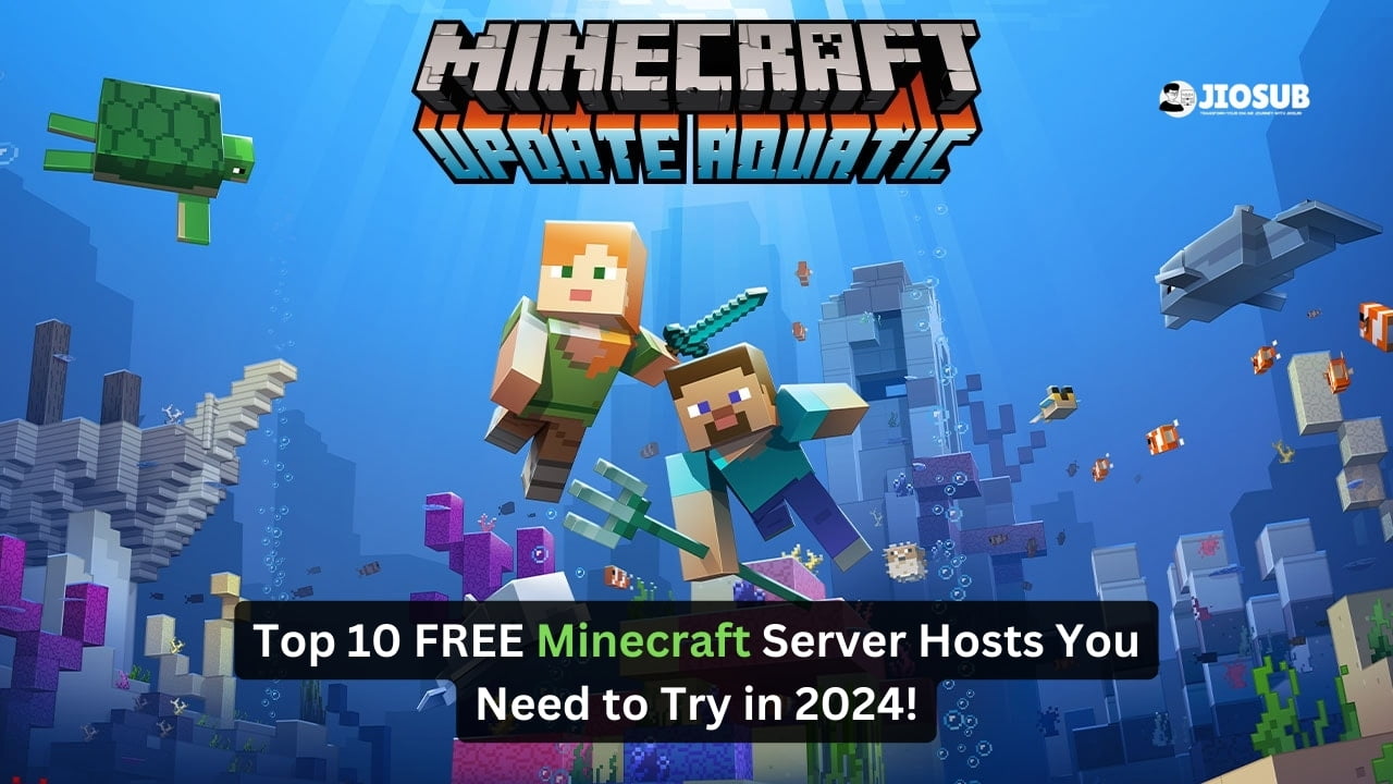 Top 10 FREE Minecraft Server Hosts You Need to Try in 2024!