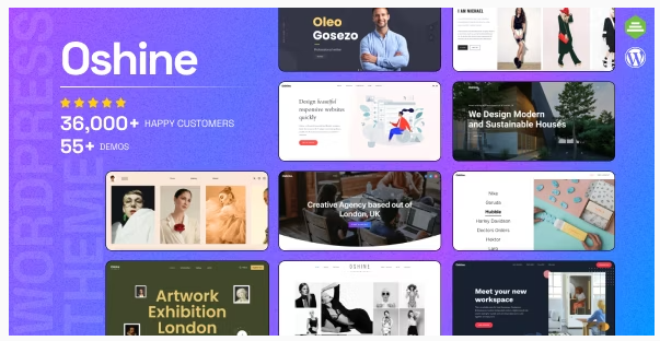 Oshine - Multipurpose Creative WordPress Theme
